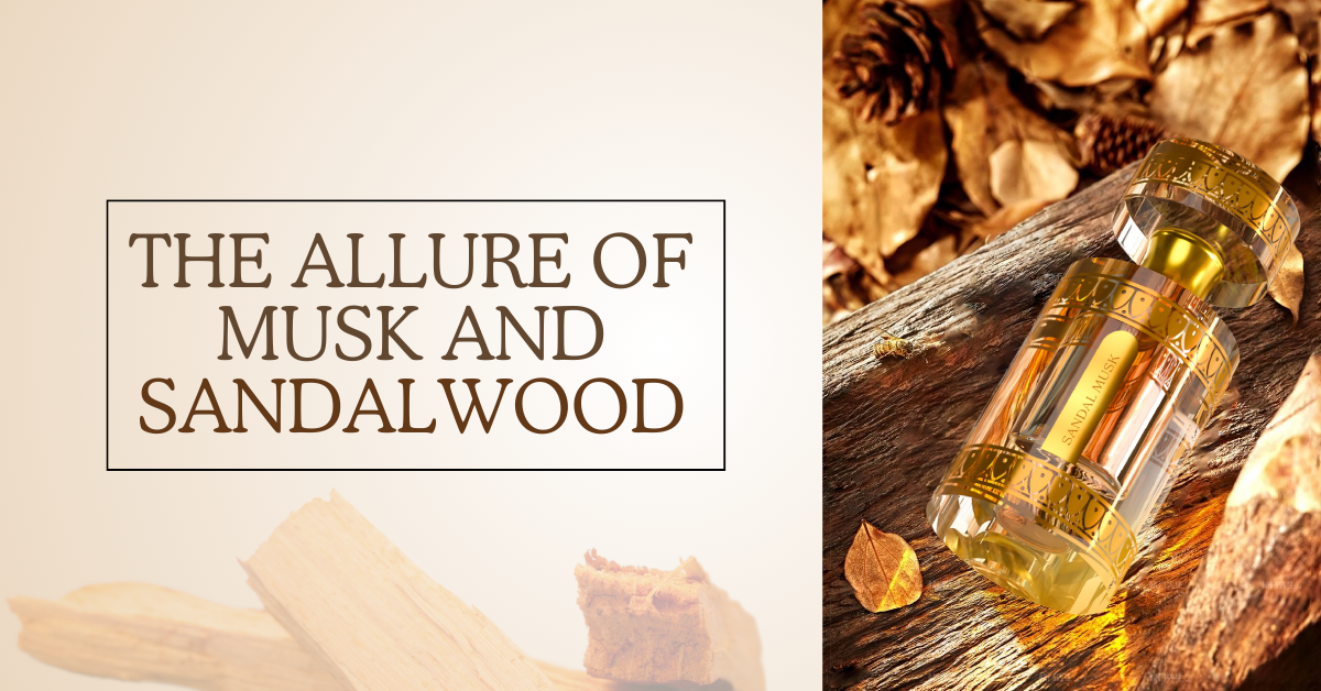 musk and sandalwood perfume