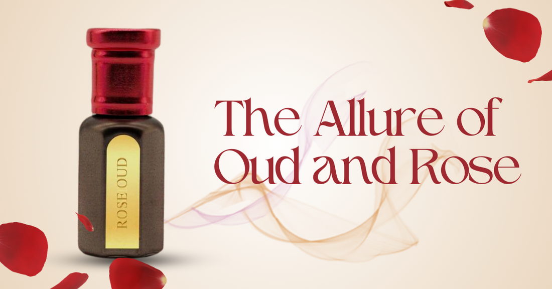 Sensual Harmony: Oud Rose Perfume - Luxurious Scent – runeoriginals