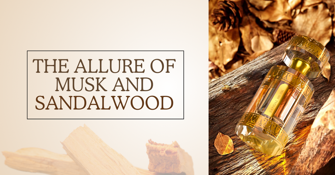 musk and sandalwood perfume