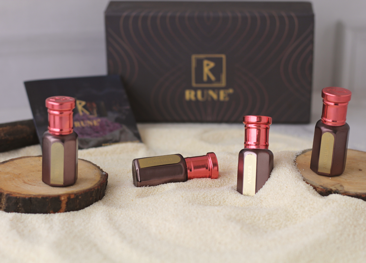 Essence Euphoria: A Gift Set of 4 Luxurious Attars