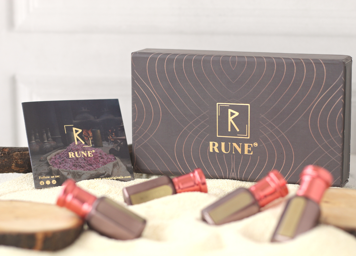 Essence Euphoria: A Gift Set of 4 Luxurious Attars